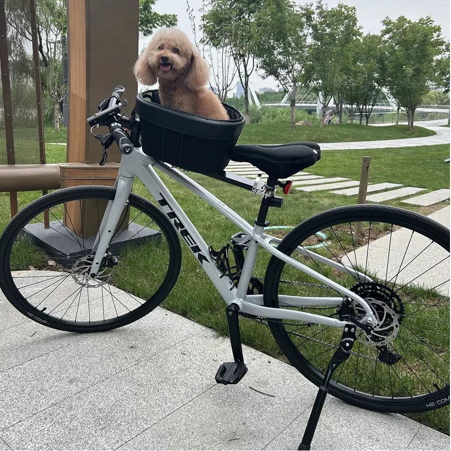 Mountain Biking With Dog - Fahrradkorb für Haustiere – Mountainbike- und