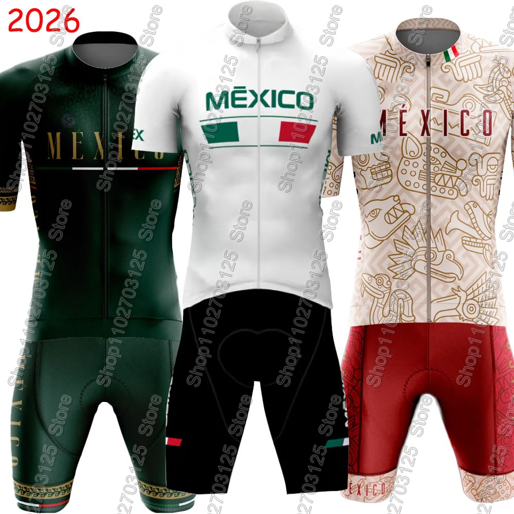 Mountain Biking New Mexico - Mexiko Radtrikot 2026 Nationalmannschaft Set Sommer