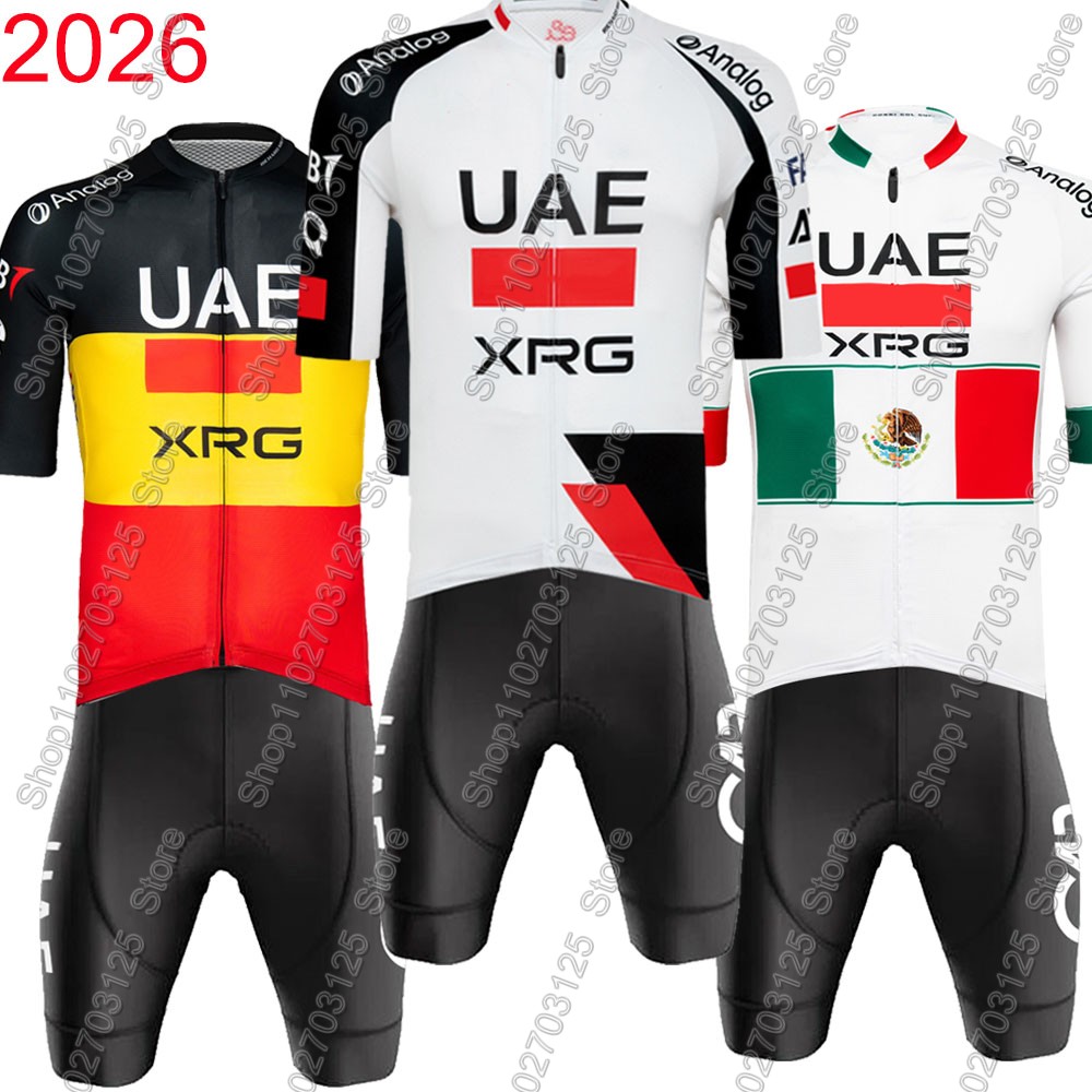 Mountain Biking New Mexico - UAE Team 2026 Radsport-Trikot-Set Sommer Herren
