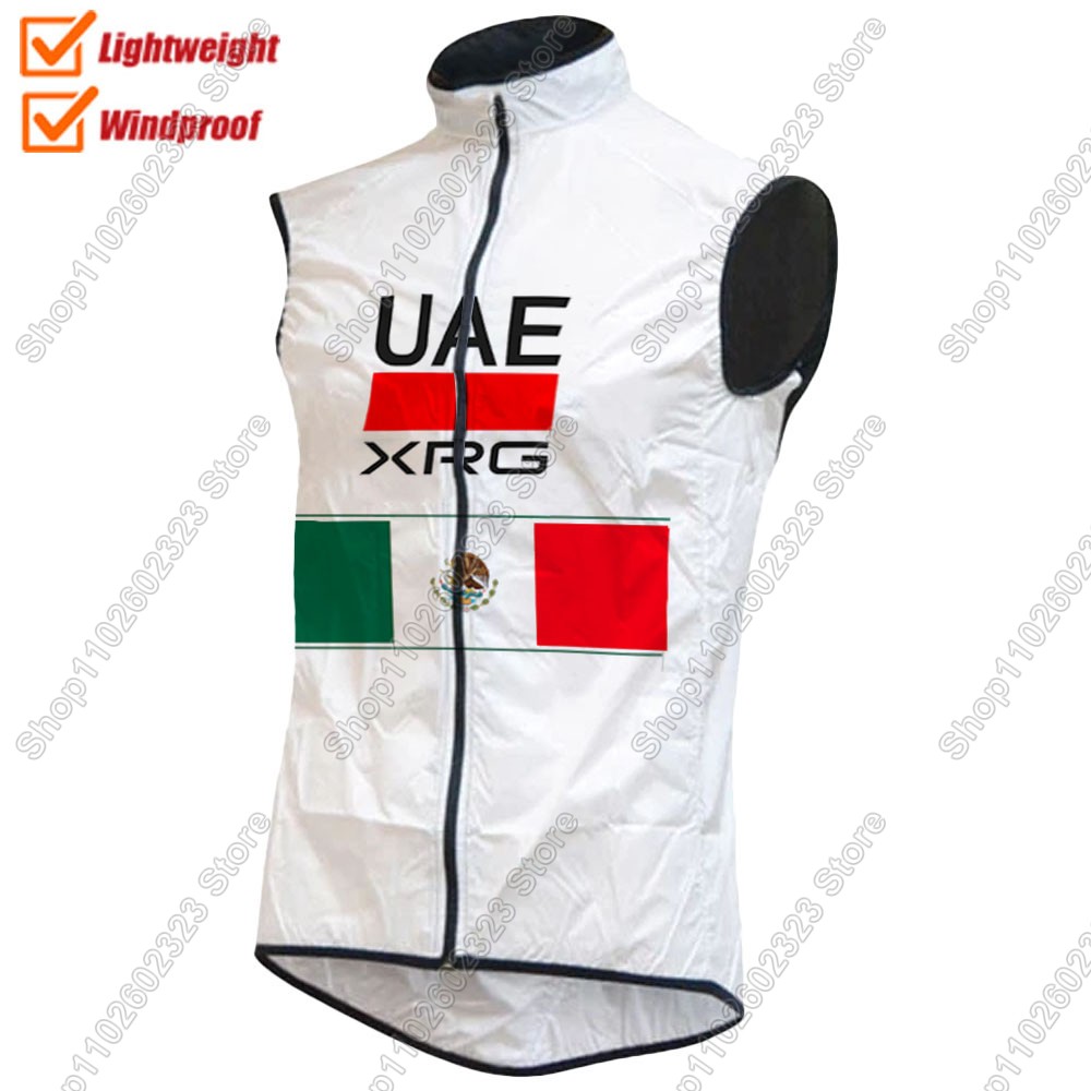 Mountain Biking New Mexico - Mexiko UAE Team 2026 Windweste Fahrradweste